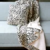 Inspire Me! Home Decor Leopard Faux Fur Cozy Throw 1 Inspire Me! Home Decor Leopard Faux Fur Cozy Throw