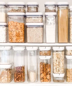 Inspire Me! Home Decor Medium White Script Pantry Labels KITCHEN