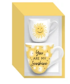 Inspire Me! Home Decor You Are My Sunshine Mug Set KITCHEN