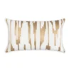Cloud9d PILLOWS, RUGS, & THROWS Becca Ivory Gold Pillow - 14" X 20"