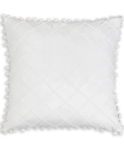 Cloud9d PILLOWS, RUGS, & THROWS Diamond White Pillow - 20" X 20"