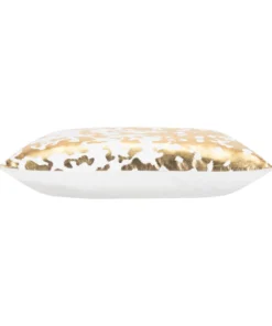 Cloud9d PILLOWS, RUGS, & THROWS Elise Ivory Gold Pillow - 20" X 20"