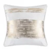 Cloud9d PILLOWS, RUGS, & THROWS Leyla - Ivory Velvet Pillow W/ Hand Painted Gold Brushstrokes - 20" X 20" 1 Cloud9d PILLOWS, RUGS, & THROWS Leyla - Ivory Velvet Pillow W/ Hand Painted Gold Brushstrokes - 20" X 20"