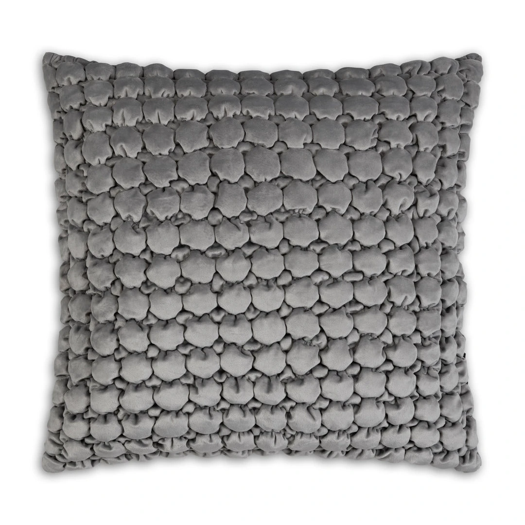 Cloud9d PILLOWS, RUGS, & THROWS Serena Grey Pillow - 20" X 20" 3 Cloud9d PILLOWS, RUGS, & THROWS Serena Grey Pillow - 20" X 20"