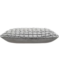 Cloud9d PILLOWS, RUGS, & THROWS Serena Grey Pillow - 20" X 20"