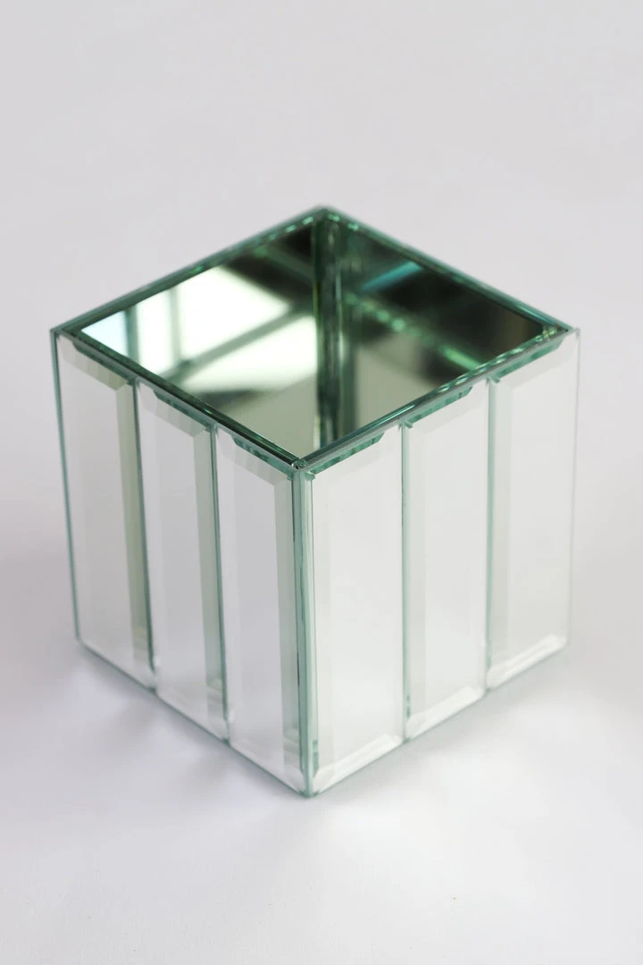 Inspire Me! Home Decor Mirror Cube Vase (2 Sizes) 6 Inspire Me! Home Decor Mirror Cube Vase (2 Sizes)
