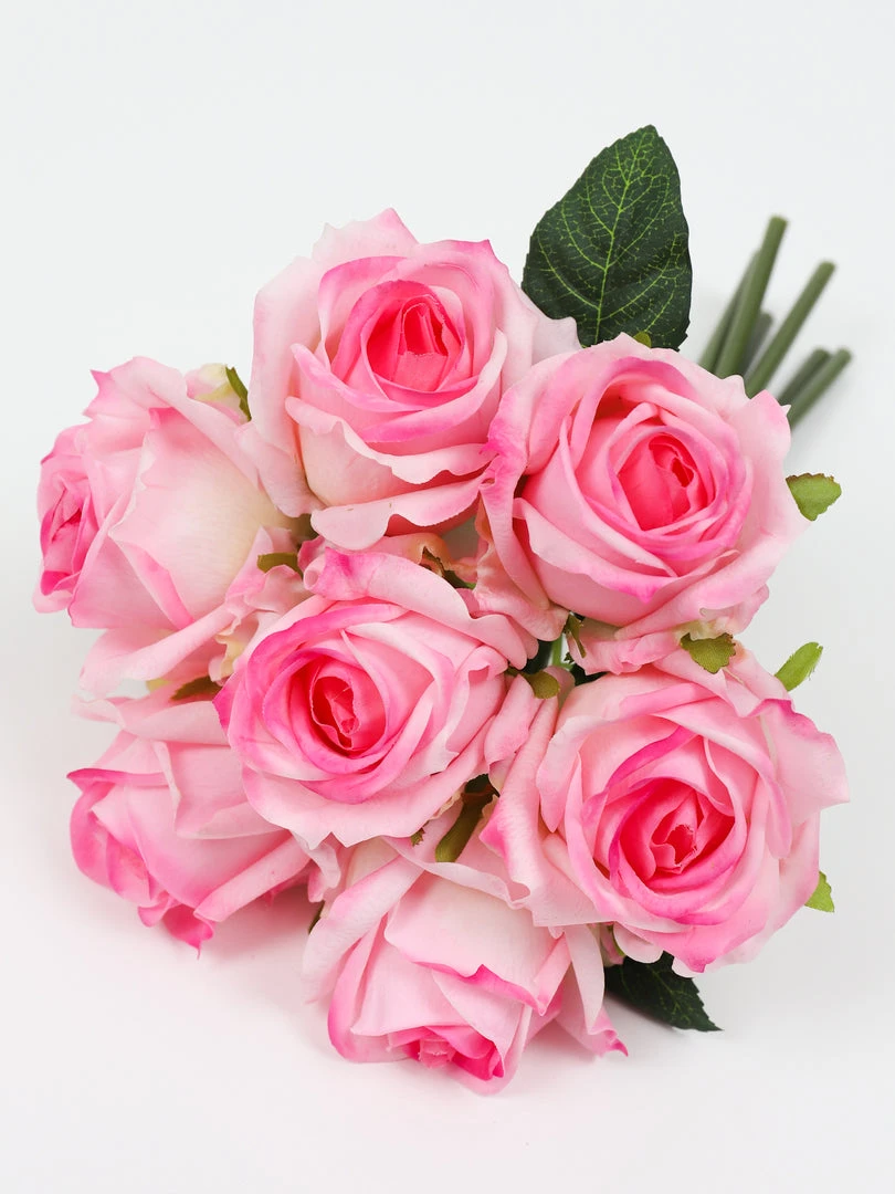 Inspire Me! Home Decor 12" Real Touch Rose Bundle (3 Colors) 8 Inspire Me! Home Decor 12" Real Touch Rose Bundle (3 Colors)