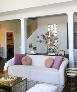 Inspire Me! Home Decor Soft Purple Allium Spray