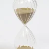 Inspire Me! Home Decor Glass Hourglass With Gold Sand