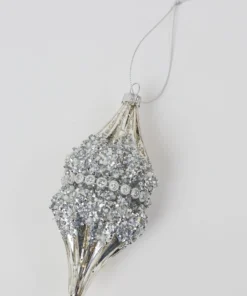 Inspire Me! Home Decor Glass Drop Ornaments (2 Colors) 9 Inspire Me! Home Decor Glass Drop Ornaments (2 Colors)