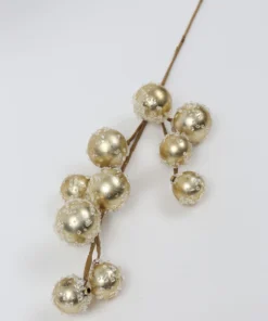 Inspire Me! Home Decor Gold Pearl Orb Spray