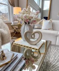 Inspire Me! Home Decor Ceramic Hearts (2 Colors)