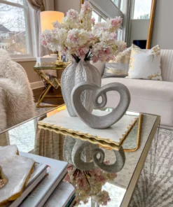 Inspire Me! Home Decor Ceramic Hearts (2 Colors)