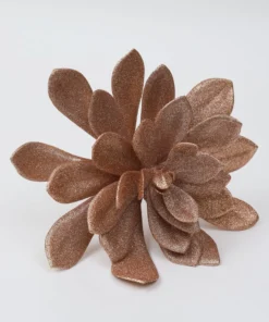 Inspire Me! Home Decor Glittered Rose Gold Pick