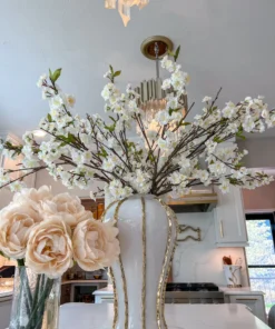 Inspire Me! Home Decor Floral Stems 36" Cherry Blossom Stem (3 Colors)