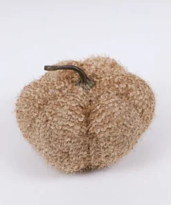 Inspire Me! Home Decor SEASONAL Beige Fringe Pumpkin (3 Sizes)