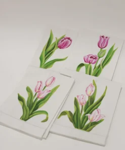 Inspire Me! Home Decor Pink Tulip Kitchen Towels (Set Of 2) 9 Inspire Me! Home Decor Pink Tulip Kitchen Towels (Set Of 2)