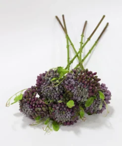 Inspire Me! Home Decor Purple Sedum Stem