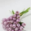 Inspire Me! Home Decor Real Touch Purple Tulip Bundle (3 Shades) 2 Inspire Me! Home Decor Real Touch Purple Tulip Bundle (3 Shades)