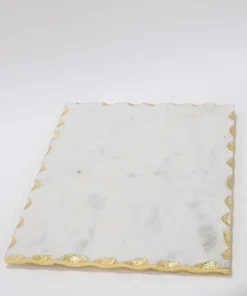 Inspire Me! Home Decor Marble Tray With Metallic Edge (2 Colors) 29 Inspire Me! Home Decor Marble Tray With Metallic Edge (2 Colors)