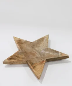 Inspire Me! Home Decor KITCHEN Mango Wood Star Tray
