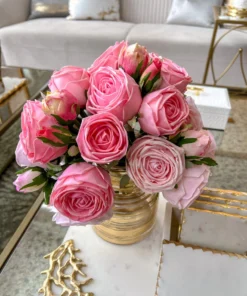 Inspire Me! Home Decor Floral Stems Real Touch Rose Bundle (2 Colors) 10 Inspire Me! Home Decor Floral Stems Real Touch Rose Bundle (2 Colors)