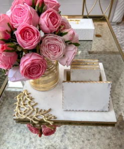 Inspire Me! Home Decor Floral Stems Real Touch Rose Bundle (2 Colors) 15 Inspire Me! Home Decor Floral Stems Real Touch Rose Bundle (2 Colors)