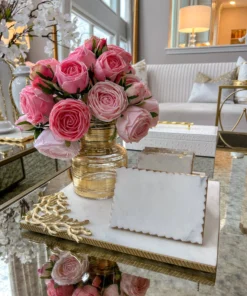 Inspire Me! Home Decor Floral Stems Real Touch Rose Bundle (2 Colors) 11 Inspire Me! Home Decor Floral Stems Real Touch Rose Bundle (2 Colors)