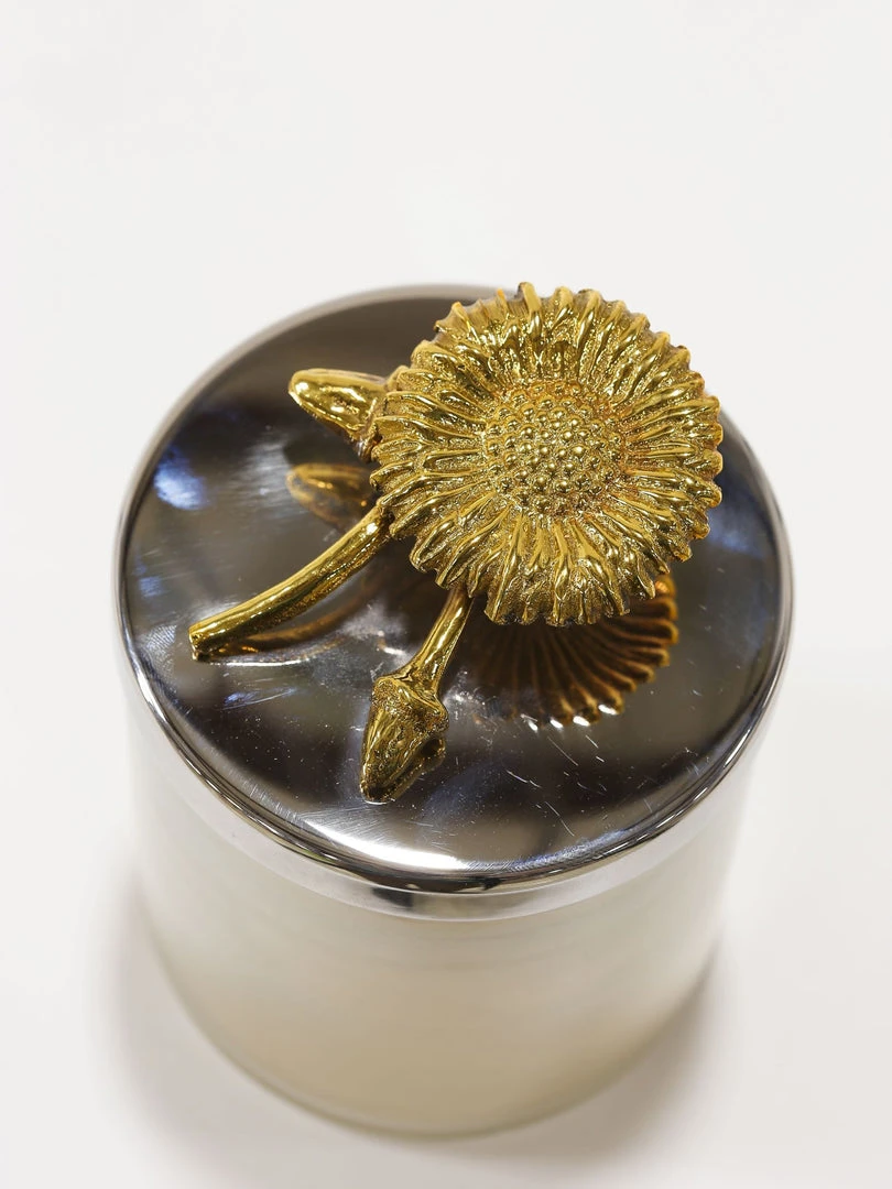 Inspire Me! Home Decor Silver And Gold Detailed Lid Candle- Unscented (6 Styles) 7 Inspire Me! Home Decor Silver And Gold Detailed Lid Candle- Unscented (6 Styles)