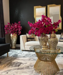 Inspire Me! Home Decor Gold Pierced Ginger Jar (2 Sizes)