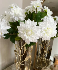 Inspire Me! Home Decor Real Touch Dahlia Stem (2 Colors)