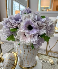 Inspire Me! Home Decor Real Touch Anemone Bundle (2 Colors)