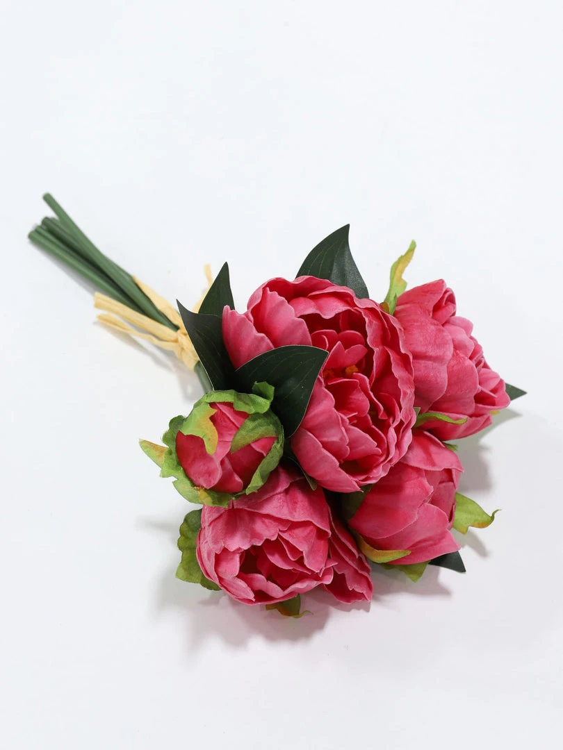 Inspire Me! Home Decor Real Touch Pink Tone Peony Bundle (3 Colors) 6 Inspire Me! Home Decor Real Touch Pink Tone Peony Bundle (3 Colors)