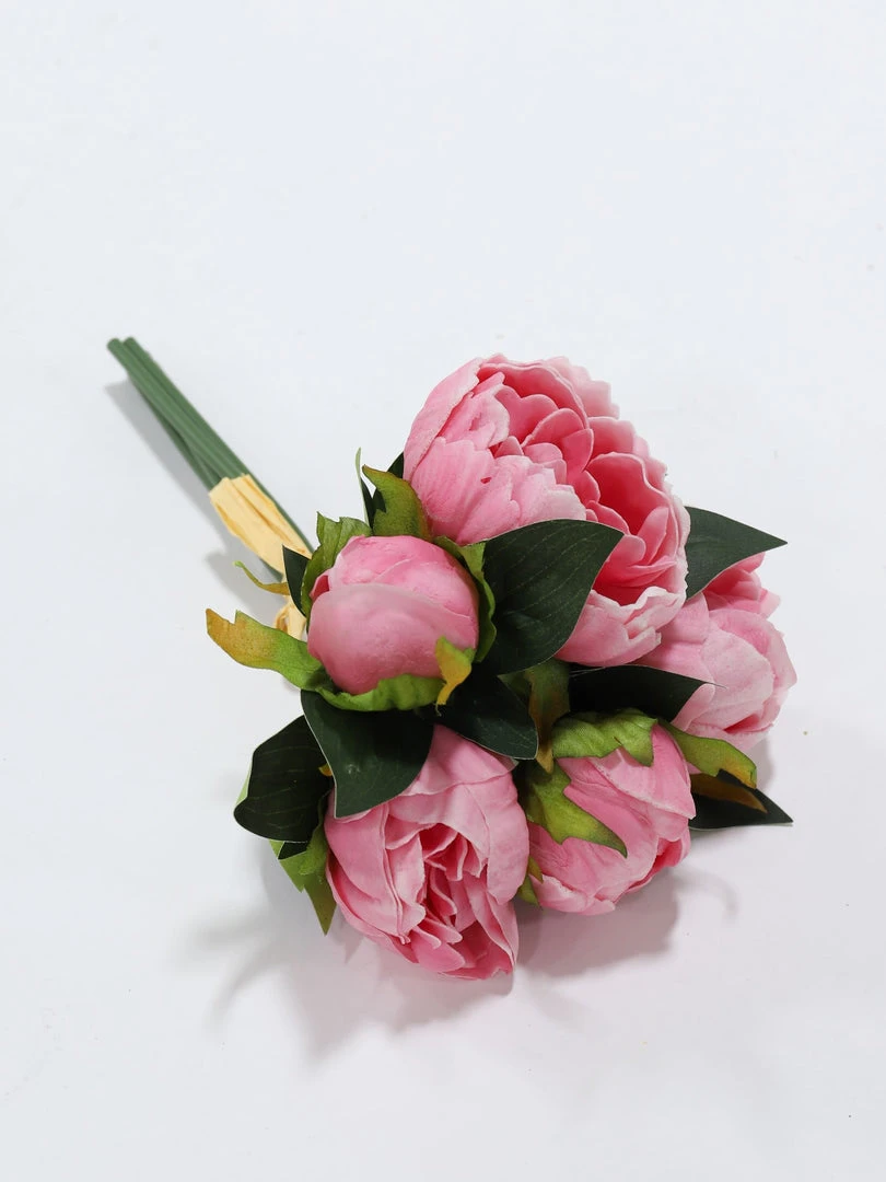 Inspire Me! Home Decor Real Touch Pink Tone Peony Bundle (3 Colors) 8 Inspire Me! Home Decor Real Touch Pink Tone Peony Bundle (3 Colors)