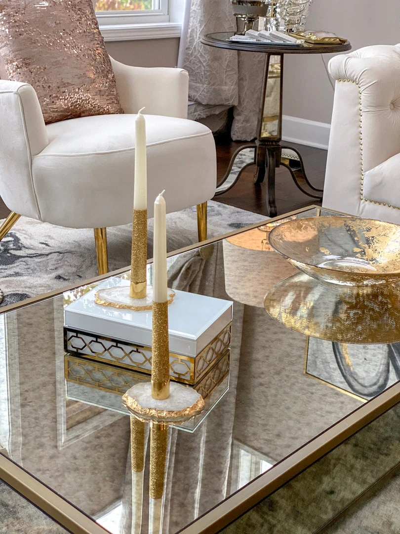 Inspire Me! Home Decor Agate Candle Holder 5 Inspire Me! Home Decor Agate Candle Holder