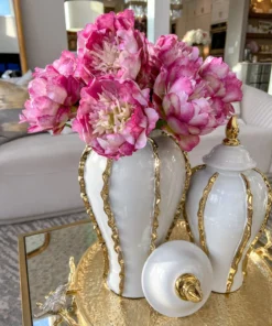 Inspire Me! Home Decor Large Round Gold Tray With Bird Detail