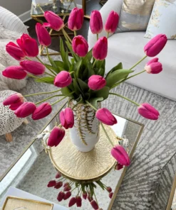 Inspire Me! Home Decor Large Round Gold Tray With Bird Detail