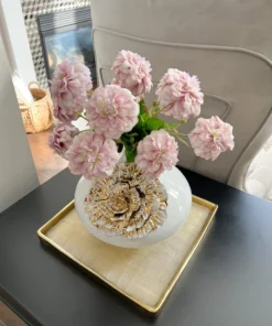 Inspire Me! Home Decor 18" Soft Lavendar Dahlia Stem