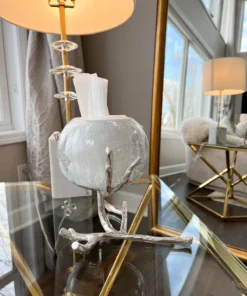 Inspire Me! Home Decor Large Branch Vase With Crackled Glass (2 Colors)