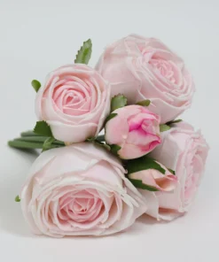 Inspire Me! Home Decor Floral Stems Real Touch Rose Bundle (2 Colors) 12 Inspire Me! Home Decor Floral Stems Real Touch Rose Bundle (2 Colors)