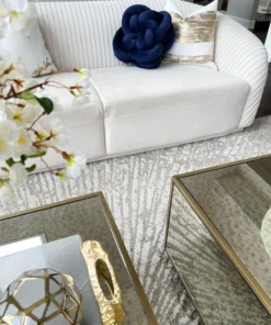 Inspire Me! Home Decor Royal Blue Velvet Knot Pillow