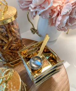 Inspire Me! Home Decor Spoon With Mosaic Design Gold Handle