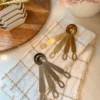 Inspire Me! Home Decor Measuring Spoons With Loop Handle (2 Colors)