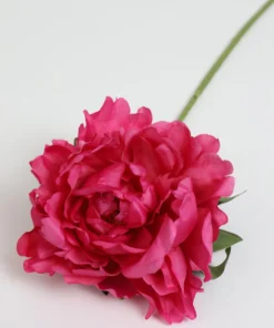 Inspire Me! Home Decor 23" Bright Pink Peony Stem