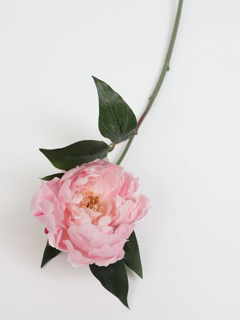 Inspire Me! Home Decor 19" Blooming Pink Peony Stem 4 Inspire Me! Home Decor 19" Blooming Pink Peony Stem