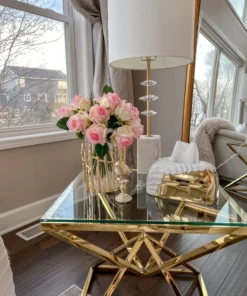 Inspire Me! Home Decor 12" Real Touch Rose Bundle (3 Colors) 15 Inspire Me! Home Decor 12