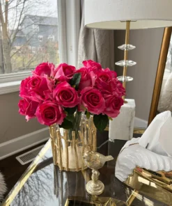 Inspire Me! Home Decor 12" Real Touch Rose Bundle (3 Colors) 11 Inspire Me! Home Decor 12