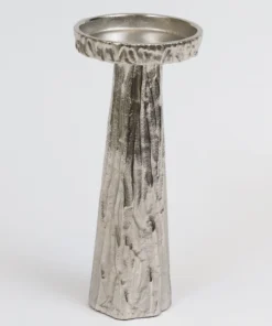 Inspire Me! Home Decor Silver Branch Pedestal Candle Holder (2 Sizes)