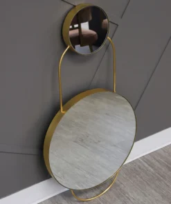 Inspire Me! Home Decor Contemporary Circular Wall Mirror WALL ART & MIRRORS