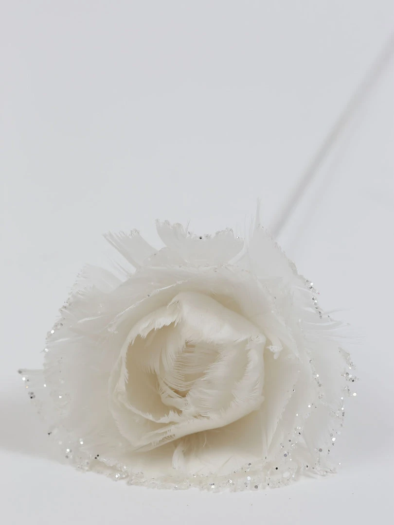 Inspire Me! Home Decor Faux Feathered Floral Stem 5 Inspire Me! Home Decor Faux Feathered Floral Stem